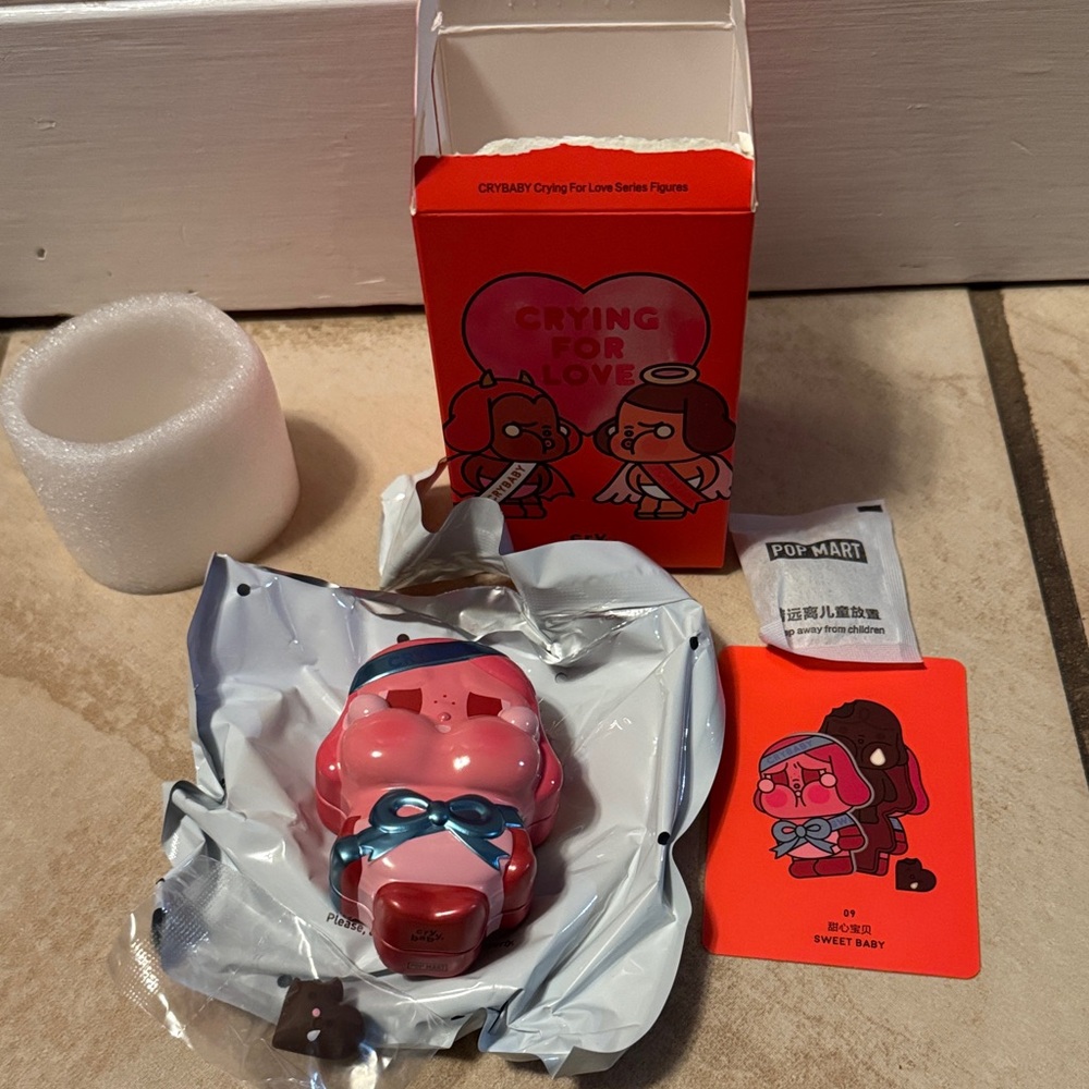Pop Mart Crying for Love Series Figure Cry Baby Sweet Baby